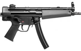 HK 81000477 SP5  9mm Luger Caliber with 8.86" Barrel, 30+1 Capacity, Overall Black Finish & Polymer Grip Includes 2 Mags