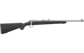 Ruger 7419 77/357  357 Mag Caliber with 5+1 Capacity, 18.50" Barrel, Brushed Stainless Metal Finish & Black Stock (Full Size)