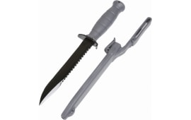 Glock KG039180 Field Knife Field w/Sawback 6.5" Spring Steel HRC 55 Clip Point/Saw Polymer