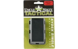 Uncle Mike's 50361 Kydex Single Mag Case with Black Finish & 1.75" Belt Size for Double Stack 10mm Auto-45 ACP Mags