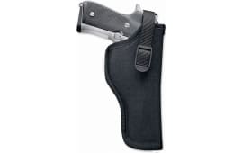 Uncle Mikes 81081 Hip Holster 5.5-6" Double and Single Action Revolver Nylon Black