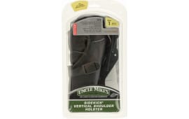 Uncle Mikes 83011 Sidekick Vertical Shoulder Holster Fits up to 48" Chest 3-4" Barrel Medium Auto Nylon Black