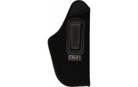 Uncle Mikes 8915 Inside the Pants Open Style Holster 3.75-4.5" Barrel Large Auto Suede Black