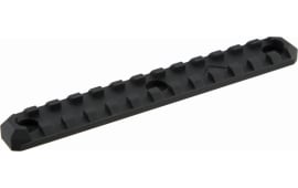Aim Sports MLRS3 Panel Section  Rifle Picatinny Rail 6" 15 Slot Black Anodized 6061-T6 Aluminum