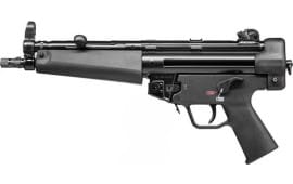 HK 81000478 SP5  9mm Luger Caliber with 8.86" Barrel, 10+1 Capacity, Overall Black Finish & Polymer Grip Includes 2 Mags