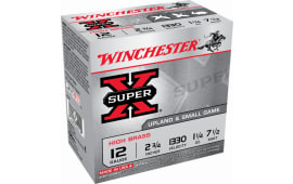 Winchester Ammo X127 Super-X High Brass 12GA 2.75" 1 1/4oz #7.5 Shot - 25sh Box