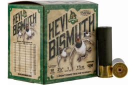 HEVI-Shot HS15501 Hevi-Bismuth Waterfowl 10 Gauge 3.50" 1 3/4 oz 1 Shot - 25sh Box