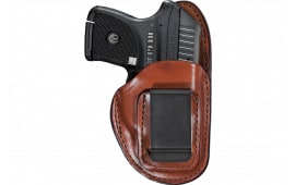 Bianchi 19235 100 Professional  IWB 11 Tan Leather Belt Clip Fits Glock 19/23/Ruger Security-9 Left Hand