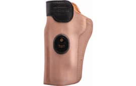 Galco S2212B Scout 3.0  IWB Open Top Natural/Black Leather UniClip/Stealth Clip Fits 1911 5" Ambidextrous