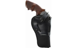 Galco SR86B Switchback  OWB Black Leather/Synthetic Belt Slide Fits Taurus Raging Bull/S&W X Frame 6.50" Ambidextrous