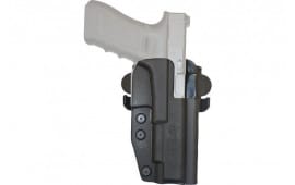 Comp-Tac C241GL062RBKN International  OWB Black Kydex Belt Slide/Paddle Fits Glock 34 Gen5