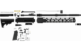 TacFire SSRK556LPK Lower Parts Kit Unassembled Rifle Kit 223 Rem/5.56x45mm NATO AR Platform  Aluminum 1/2"-28 tpi