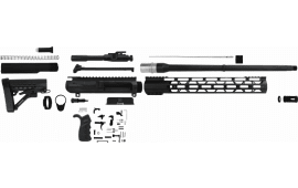 TacFire SSRK308LPK18BN AR Build Kit Rifle 308 Win AR-10 Black Nitride Aluminum 5/8"-24 tpi *Sports South Exclusive.