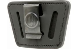 1791 Gunleather UIWSBLA UIW  IWB/OWB Black Leather Belt Clip Fits Most Small-Mid Frame Autos Ambidextrous