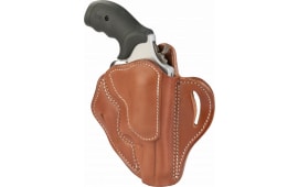 1791 Gunleather RVH3 Classic Brown OWB Revolver Holster, Fits S&W Governor/Taurus Judge, Right Hand, Leather