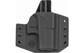C&G Holsters 006100 Covert  OWB Black Kydex Belt Clip Fits Glock 43/43X/43 MOS