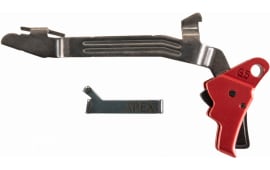 Apex Tactical 102156 Action Enhancement Kit For Glock 17,19,19x,26,34,45 Gen 5 Enhancement Drop-in Red