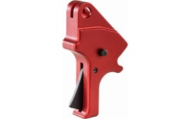 Apex Tactical Specialties 100055 Flat Faced Forward Set Sear & Trigger Kit S&W M&P 9,40 Drop-in Red