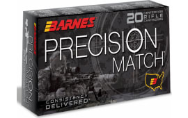 Barnes Bullets 30819 Precision Match 6.5 PRC 145 gr Open Tip Match Boat-Tail - 20rd Box