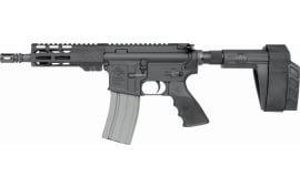 Rock River Arms LAR-15 Semi-Automatic AR-15 Pistol 7" Barrel .223/5.56 Nato 30rd - Includes SB Tactical SBA3 Brace - Hogue Overmold Grip - DS2132 