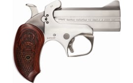 Bond Arms BASS Snakeslayer Original Derringer Single 357 Magnum 3.50" 2 Round Stainless Steel
