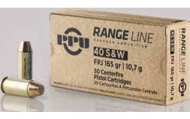 PPU PPR40 40S Range 165 FPJ - 50rd Box