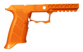 Timber Creek Outdoors P320 Pro Grip Module Orange Aluminum Full Size Fits Sig P320 SSP320PROGMOA