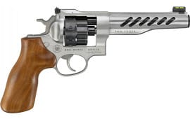 Ruger 5066 Super GP100 6" Hogue Wood SS Revolver