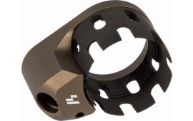 Strike Industries ARECN&EEPFDE AR Castle Nut and Extended End Plate Flat Dark Earth Anodized Steel