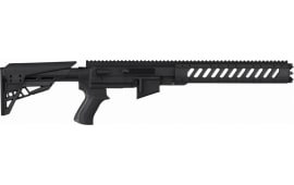 Advanced Technology B2102210 AR-22 Conversion Stock Kit 6 Position Black Synthetic Ruger 10/22