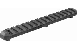 Aim Sports KMRS3 Rail Section KeyMod Rifle Picatinny Rail 15 Slot Black Anodized 6061-T6 Aluminum