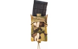 High Speed Gear 13TA10MB TACO Mag Pouch made of Nylon with MultiCam Black Finish & Belt Mount Type compatible with Rifle Mags