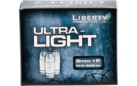 Liberty LA-UL-9-052 9MM+P 50 GR - 20rd Box