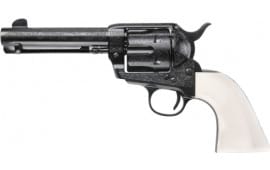 E.M.F W45LEB434NMUI THE Shootist .45LC 4 3/4" Blue Engraved Revolver