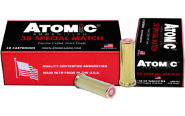 Atomic 449 Match 38 Special 148 gr Hollow Base Wadcutter - 50rd Box
