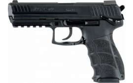 HK 81000126 P30 V3 9mm Luger 3.85" 10+1 Black Polymer  Frame, Black Interchangeable Backstrap Grip