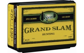 Speer 1465 Rifle Hunting 270 Caliber .277 130 GR Grand Slam Soft Point 50 Box