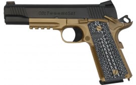 Colt Custom CQB Handgun .45 ACP 8rd Mag 5" Barrel FDEBlack DLC Finish G10 Grip