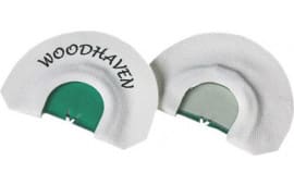 Woodhaven WH002 Classic V3 Diaphragm Call Triple Reed Attracts Turkeys White