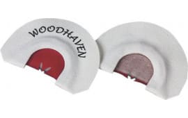 Woodhaven WH013 Red Wasp  Diaphragm Call Triple Reed Attracts Turkeys White