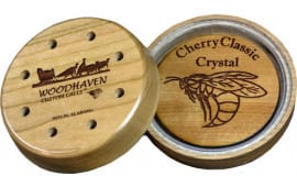 Woodhaven WH055 Cherry Classic  Friction Call Attracts Turkeys Natural Crystal/Wood