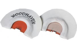 Woodhaven WH100 Copperhead  Diaphragm Call Triple Reed Attracts Turkeys White