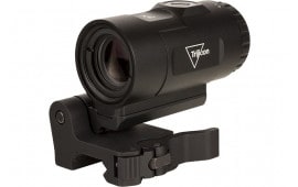 Trijicon 2600001 MRO HD Magnifier Matte Black 1x 25mm Features Adjustable QR Mount