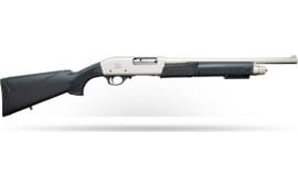 Charles Daly 930.228 301 Tactical 12 Gauge 3" 18.50" 4+1 Nickel Rec/Barrel Black Synthetic Stock Right Hand