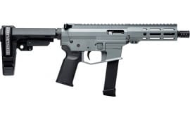 Angstadt Arms AAUDP09BG6 UDP-9 Pistol 6" SBA3 Brace Tactical Grey