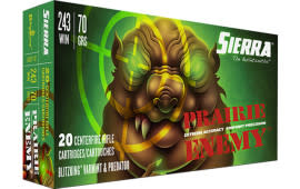 Sierra A150702 GameChanger 243 Win 70 gr Sierra BlitzKing - 20rd Box