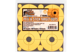 Pro-Shot 3" Orange Peel And Stick Target Dots
