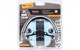 Pyramex VGPME26 Venture Gear Sentinel Muff 26 dB Over the Head Powder Blue Ear Cups with Padded Black Headband for Adults 1 Pair