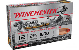Winchester Ammo X12DSLF Deer XP CP Impct Sabot Slug - 5sh Box