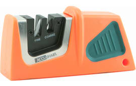 AccuSharp 081C Pull-Through Sharpener  Fine Diamond Tungsten Carbine Sharpener Plastic Handle Orange